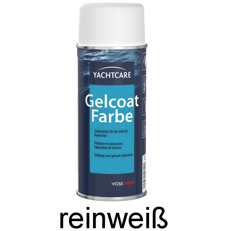 Yachtcare Gelcoat Farbe 400ml Reinweiß RAL 9010