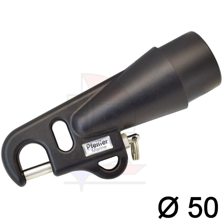 Spinnakerbaumbeschlag 50 x 2,5mm