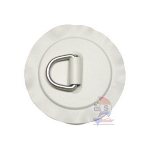 D-Ring 35mm Rundpad Grau