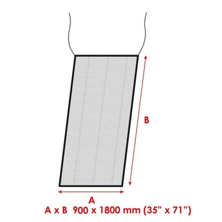 Moskitonetz für Niedergang 900 x 1460mm