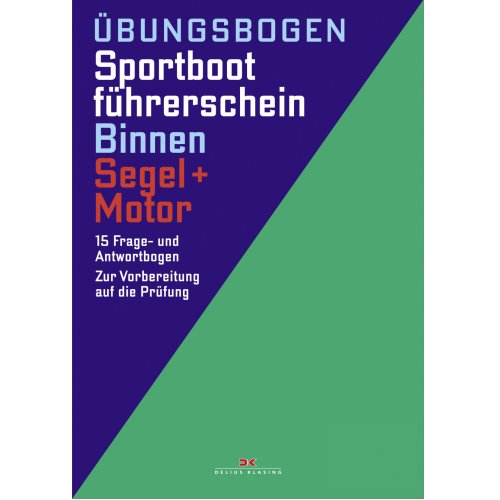 Sportbootführerschein Binnen Segel Motor / Prüfungsbogen