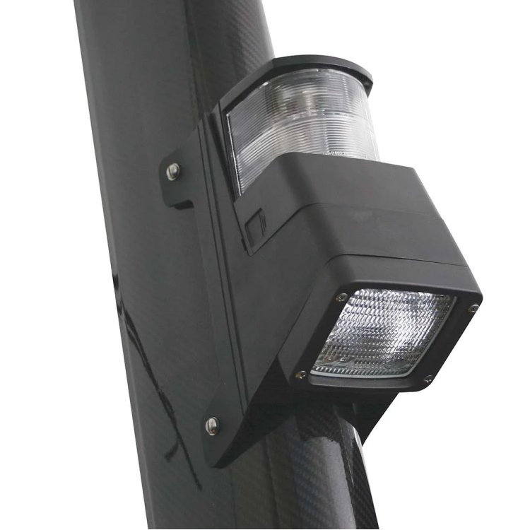 Hella Marine 8504 Topplaterne / Decksstrahler 12V / 25W / 55W