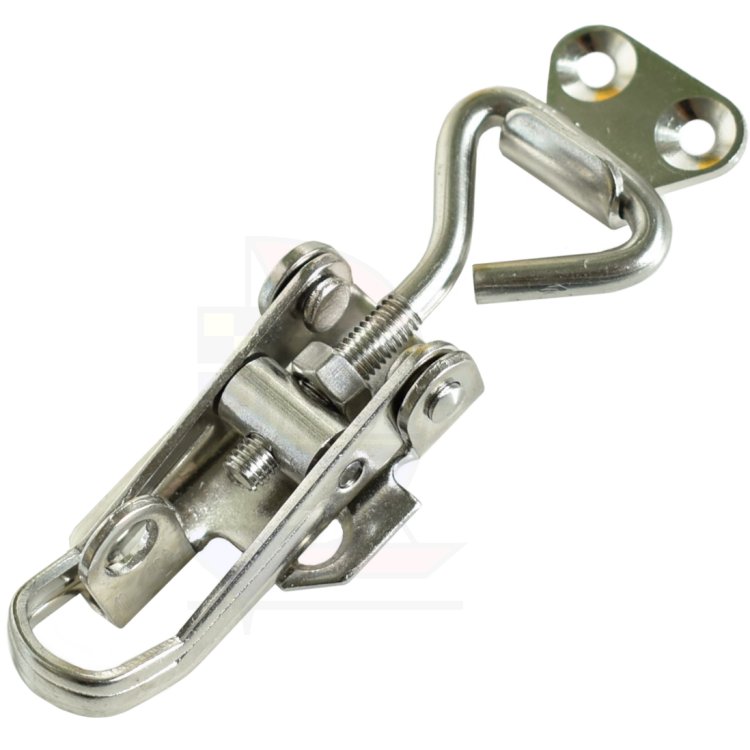Verstellbarer Hebelverschluss Typ 1 Edelstahl mit Auge