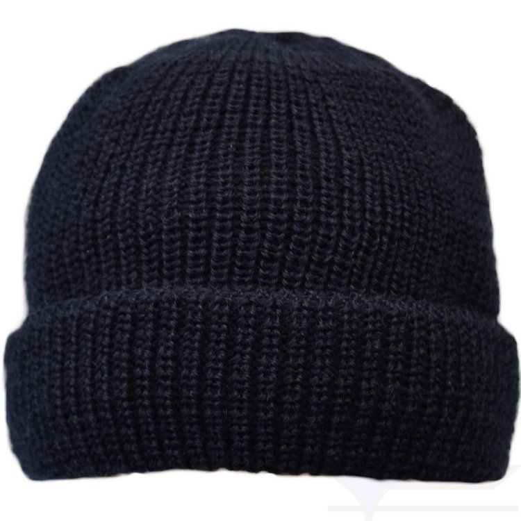 Leuchtfeuer Strickmütze Alaska marineblau