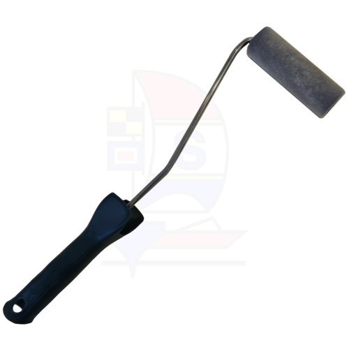 Handstiel mit Rolle Mohair Schaumkern