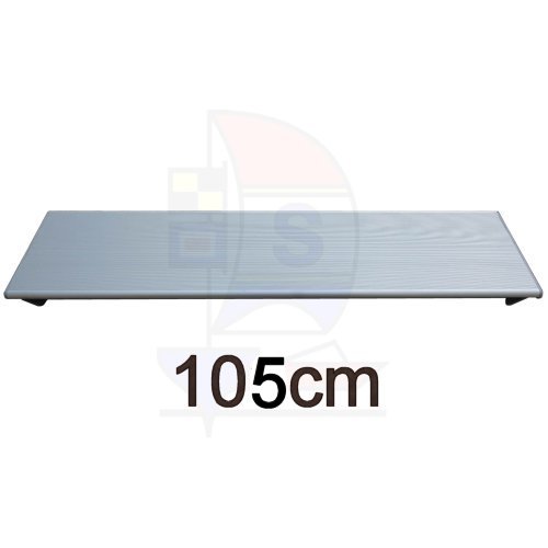 ALU Sitzbrett 105cm mit Klammer