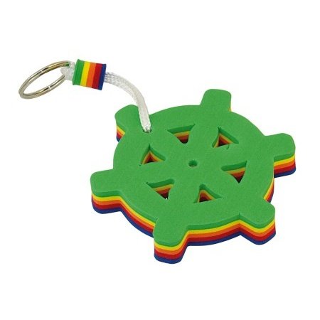 Schlüsselanhänger Schaumstoff Steuerrad