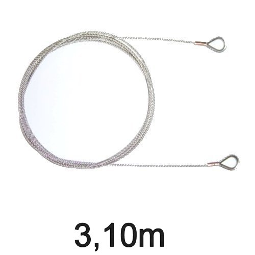 Trapez-Wante mit Kauschen 3mm flex 3,10