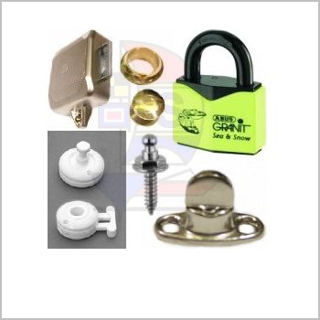 Ösen und Verschlüsse