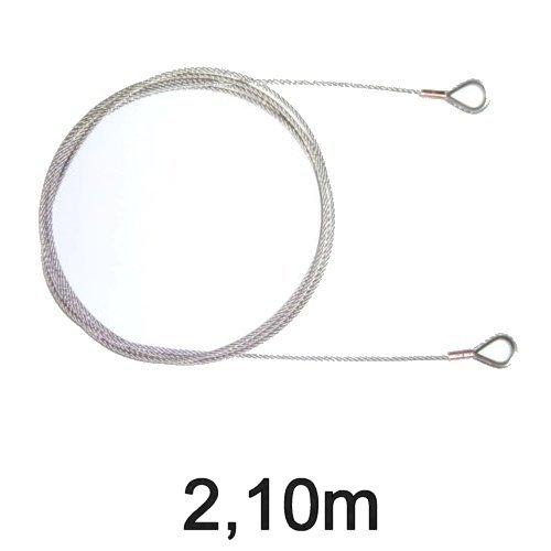 Trapez-Wante mit Kauschen 2,5mm flex 2,10