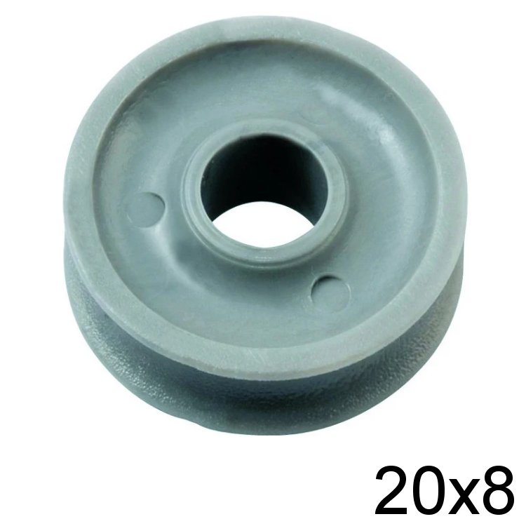 Holt Allen Seilscheibe Acetal 20 x 8 HA 612