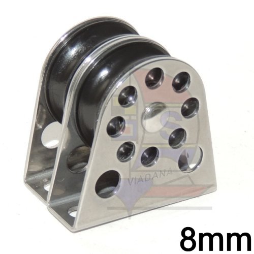 Viadana Bockrolle 2fach 8mm