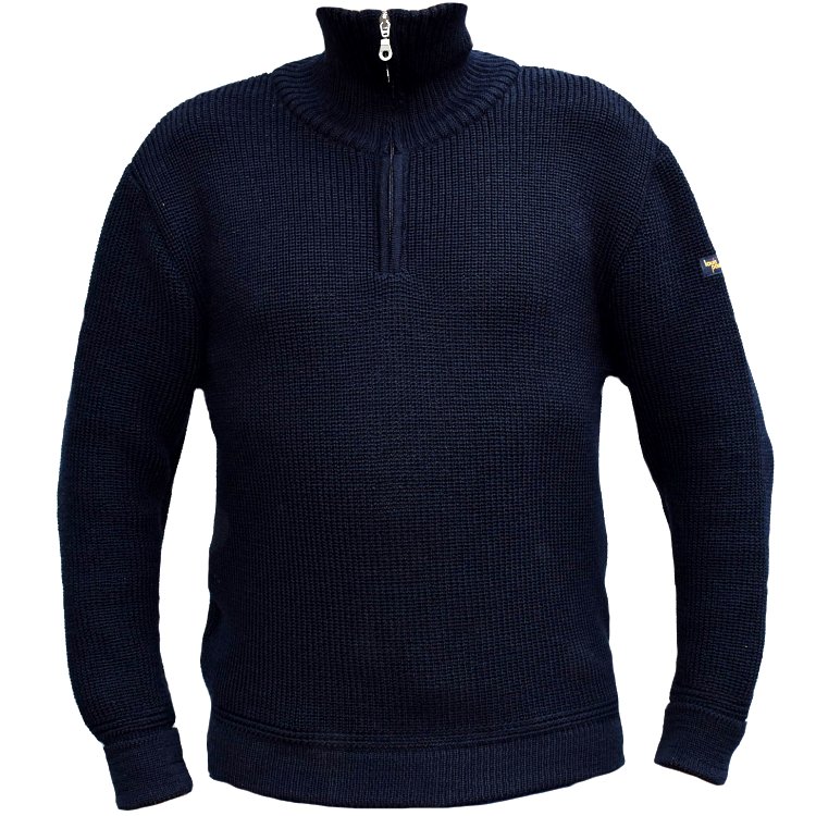 Troyer Schurwolle - Das Original - marineblau