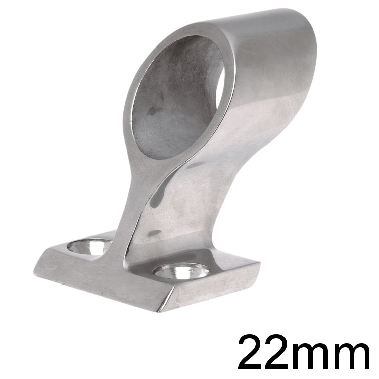 Handlauf-Rohrmittelstück Edelstahl 22mm
