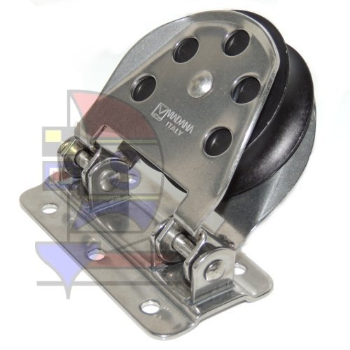 Viadana Block 1fach Umlenkblock 6mm